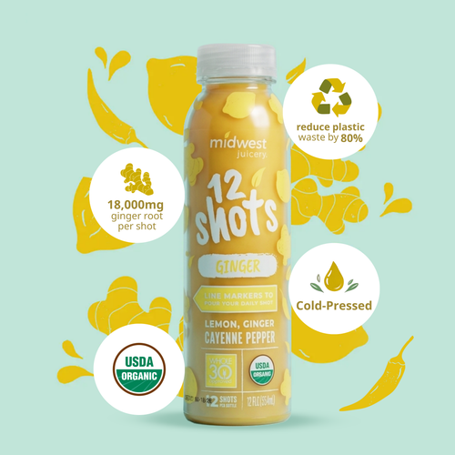 12 Shots - Ginger Shots