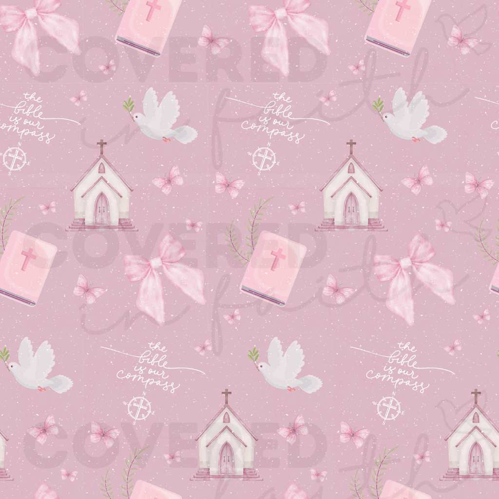 Bible is Our Compass Bamboo 2 Piece Pajama Set