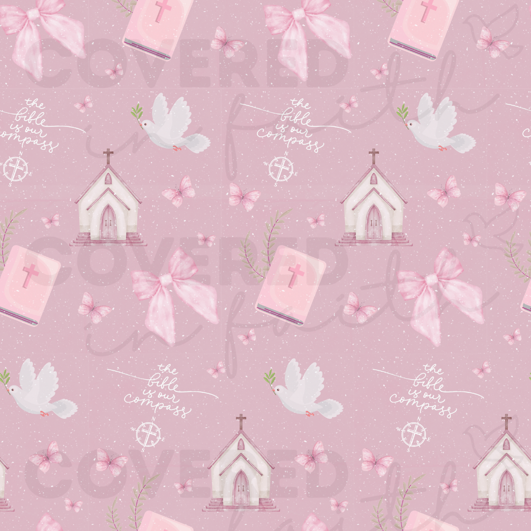 Bible is Our Compass Bamboo 2 Piece Pajama Set